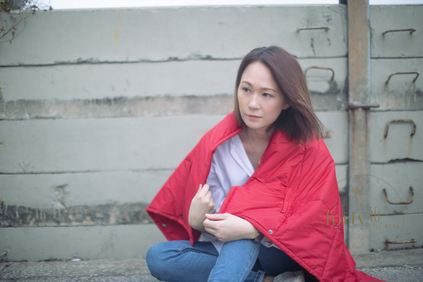 智能發熱氈背心（紅）